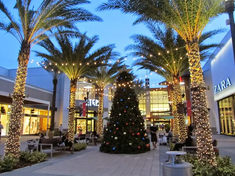 The Florida Mall shopping district in Orlando